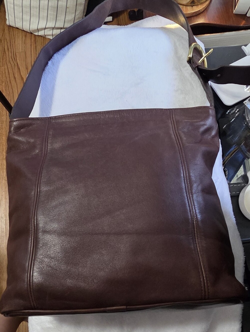 Coach Erickson Caramel Tan Bag -4169 - Picture 3 of 13